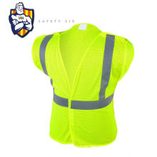 Safety Vest Hi-Viz Yellow Reflective Vest